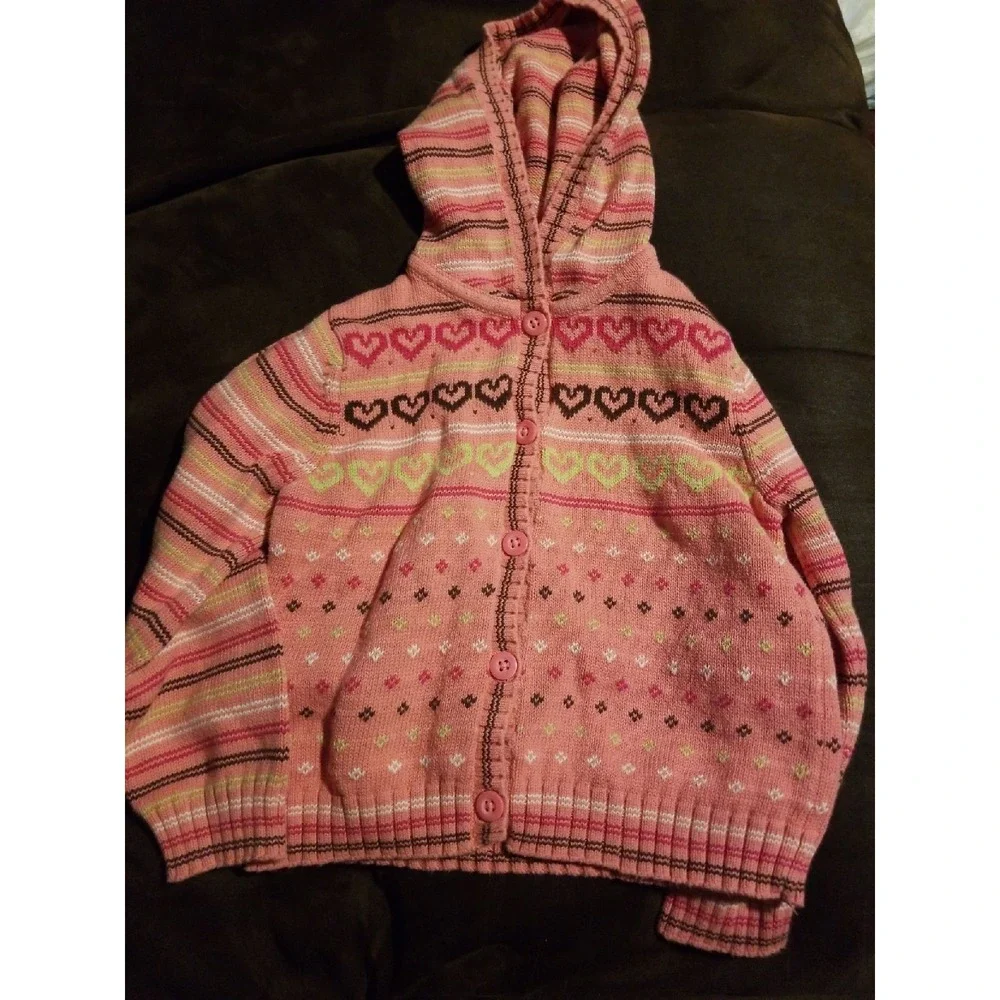 Gymboree heart sweater size 5 valentine'